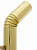 Труба к жаровому самовару (латунь) с деревянной ручкой диаметр 65 мм.
